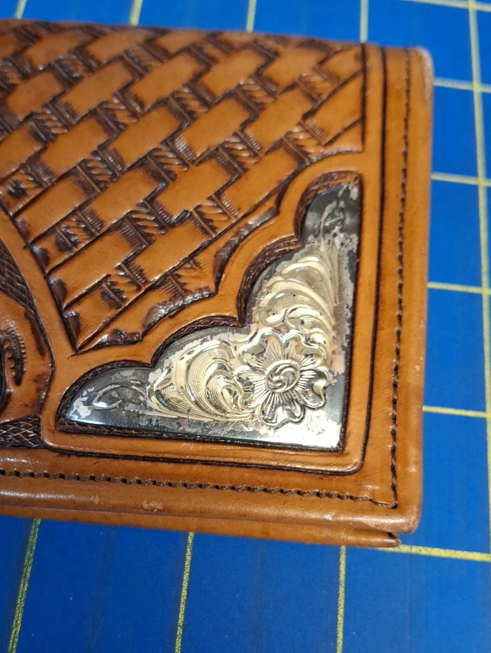 Circle Y Tooled Leather 7
